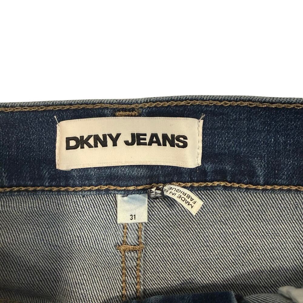DKNY Jeans High Rise Denim Maxi Skirt Dekalb Wash Women’s Size 31 NEW - Picture 5 of 8